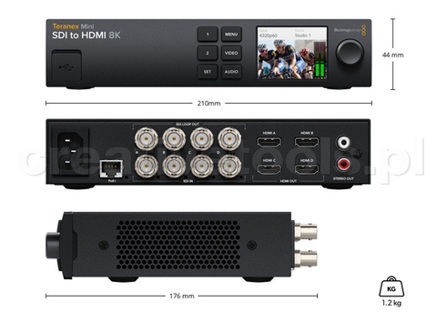 BlackMagic Teranex Mini SDI to HDMI 8K