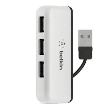 Bộ Chia Cổng USB 2.0 Belkin F4U021bt Mở Rộng 4 Cổng Chuẩn Truyền Hi-Speed