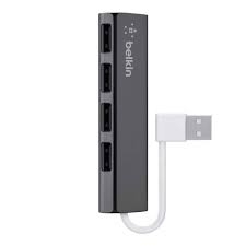 Bộ Chia Cổng USB 2.0 Belkin F4U042bt Mở Rộng 4 Cổng Chuẩn Truyền Hi-Speed