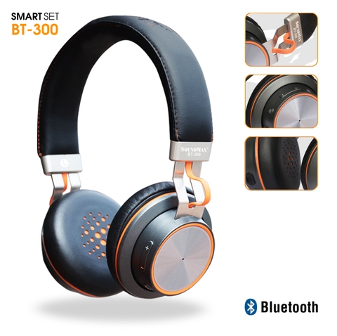 Tai nghe không dây On-ear SoundMAX BT300