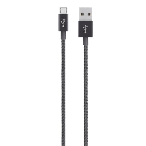 Cáp Sạc Micro USB Belkin MIXIT F2CU021bt04-BLK Hợp Kim Siêu Bền