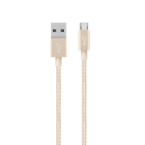 Cáp Sạc Micro USB Belkin MIXIT F2CU021bt04-GLD Hợp Kim Siêu Bền