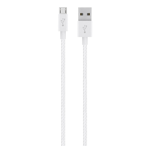 Cáp Sạc Micro USB Belkin MIXIT F2CU021bt04-WHT Hợp Kim Siêu Bền