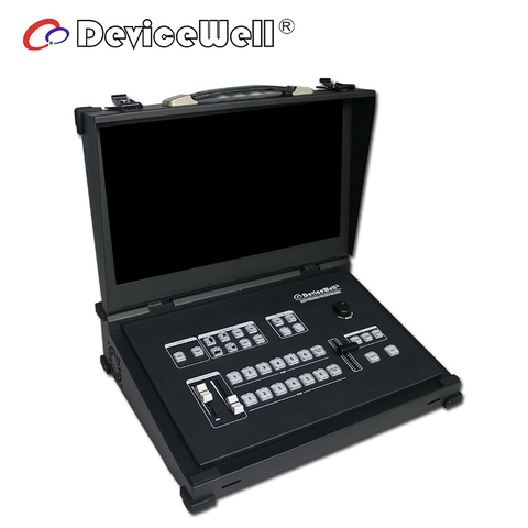DeviceWell HDS9106 Bộ Chuyển Đổi Video HD 6 Kênh 4 Kênh Phát Sóng SDI 2 Kênh HD-MI 6 Tín Hiệu Video Để Phát Video