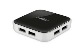 Hub Chia Cổng USB 2.0 Belkin F4U022tt Mở Rộng 7 Cổng Chuẩn Truyền Hi-Speed