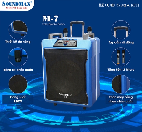 Loa Du Lịch Soundmax M7