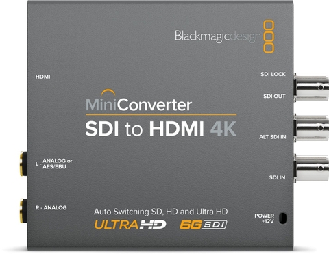 Mini Converter SDI to HDMI 4K