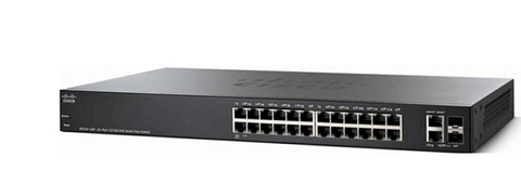 Thiết bị mạng Cisco SF220-24P-K9-EU