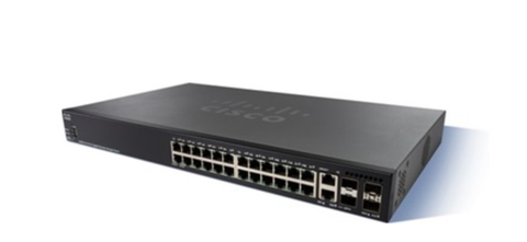 Thiết bị mạng Cisco SG350X-24-K9