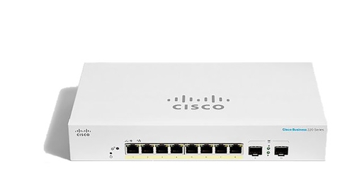 Thiết bị chia mạng Cisco CBS220-8FP-E-2G-EU