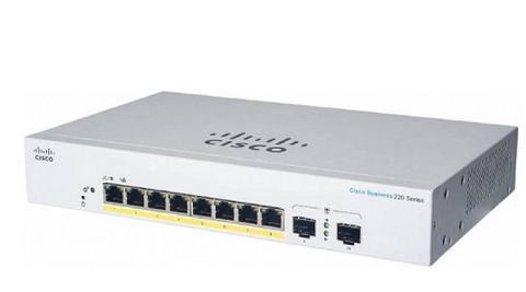Thiết bị mạng Cisco CBS220-8P-E-2G-EU
