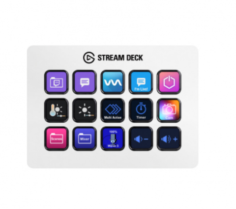 StreamDeck MK.2 White
