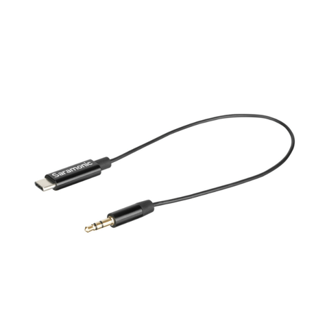 Cáp Chuyển Đổi Saramonic SR-C2001 3.5mm TRS Male To USB-C