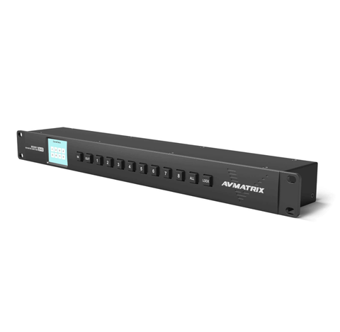 Avmatrix MSS0811 – 1RU 8×8 3G-SDI Matrix Switcher