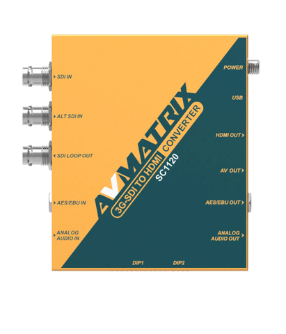 SC1120 3G-SDI to HDMI & AV Scaling Converter