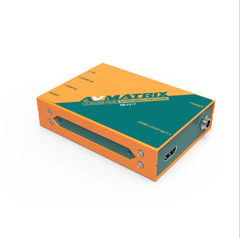 Bộ mã hóa phát trực tuyến AVMATRIX SE1217
