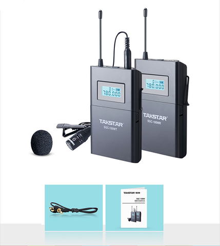 Microphone gài áo không dây Takstar SGC-100W