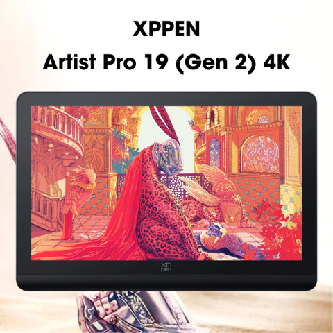XP-PEN Artist Pro 19 (Gen 2) – Bảng Vẽ Màn Hình 4K
