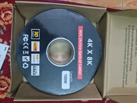 Cáp HDMI quang 100m