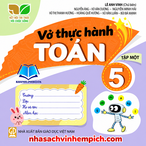 Vở Thực Hành Toán 5 - Tập 1 (Kết Nối)