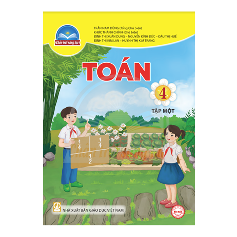 Sách giáo khoa Toán lớp 4 tập 1 chân trời sáng tạo