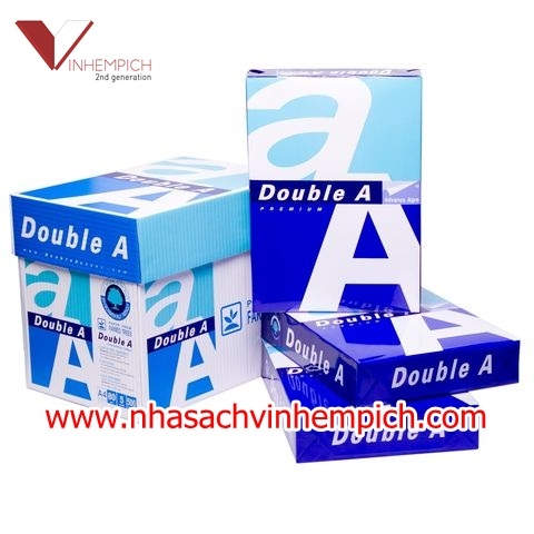 GIẤY A4 DOUBLE A 80 GSM