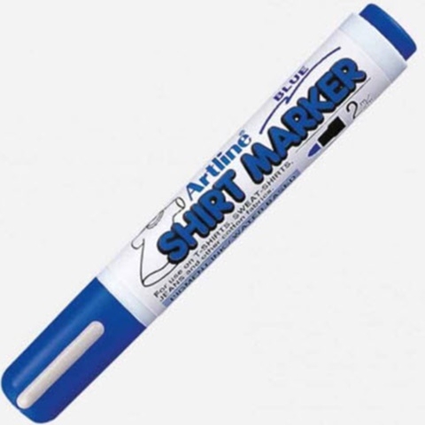 Bút vẽ lên áo Artline EKT-2 Shirt Marker – Japan / Bút vẽ lên vải Artline EKT-2 màu Xanh Dương - Blue