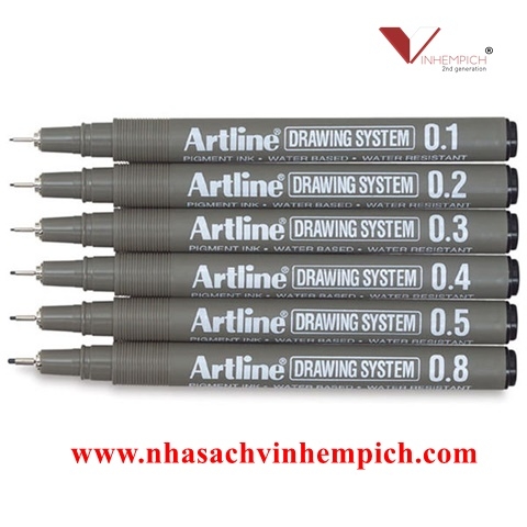 BÚT VẼ KỸ THUẬT ARTLINE ĐEN 0.5 EK-235 BK