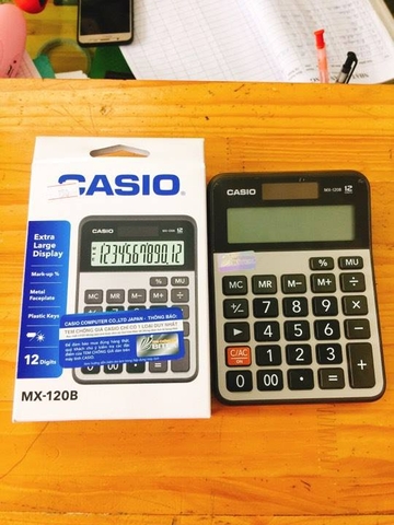 Máy Tính Để Bàn Casio MX-120B chính hãng