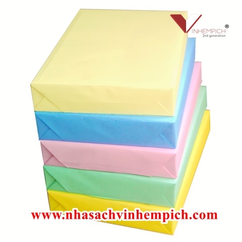 GIẤY FO MÀU A4 80gsm