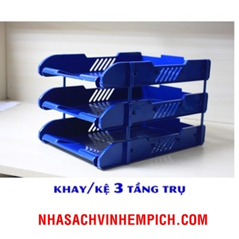 Kệ Nhựa 3 Tầng Trụ TTM