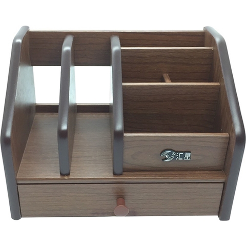 Khay cắm bút gỗ HX 1019 làm quà tặng