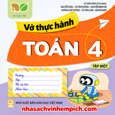 Vở Thực Hành Toán 4 - Tập 1 - Kết Nối