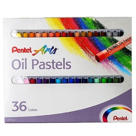 Sáp màu dầu Pentel 36 màu