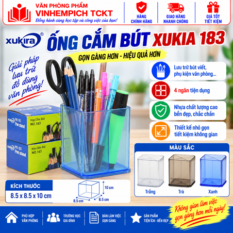 HỘP CẮM BÚT XUKIVA 183