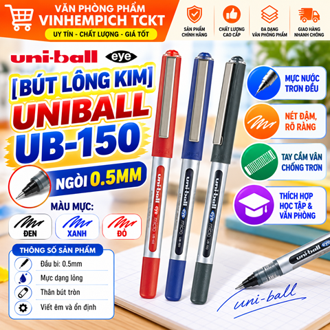 Bút Lông Kim Eye Micro UNIBALL UB-150 0.5mm chính hãng