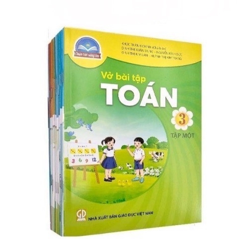 Sách bài tập - Bộ sách bài tập lớp 3 (Bản 1) - Chân Trời Sáng Tạo - Bộ 12 cuốn