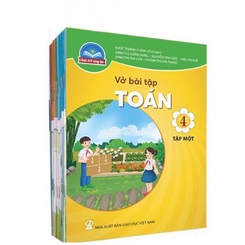 Sách Giáo Khoa Bộ Lớp 4 - Chân Trời - Sách Bài Tập (Bộ 12 Cuốn) (Mỹ Thuật Bản 1)(Chuẩn)