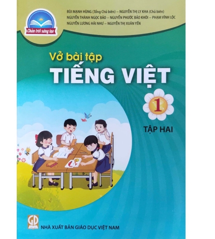 Sách - Vở bài tập Tiếng Việt 1 - Tập 2 (Thuộc bộ sách Chân Trời Sáng Tạo)
