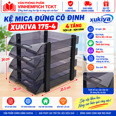 Kệ 5 tầng đứng Xukiva 175-5