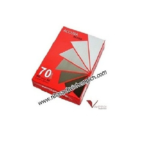 GIẤY A4 ACCURA 70 GSM