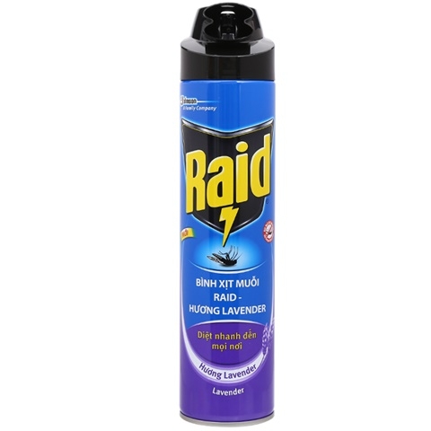 CHAI XỊT MUỖI RAID 600ML