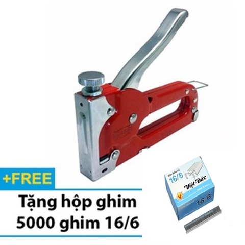 Súng bắn ghim có điều chỉnh Tăng Lực TOP TST-50011 đa năng, tiện dụng - Tặng hộp 5000 ghim 16/6