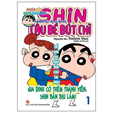 Shin - Cậu Bé Bút Chì - Hoạt Hình Màu - Tập 1