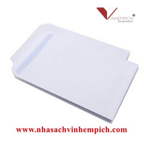 Bao thư trắng A5 80gsm