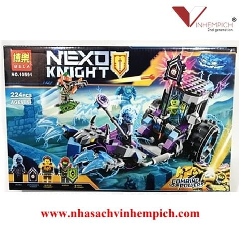 Chiến xa của Ruina Lego Nexo Knights 224pcs age 6+