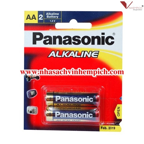 PIN 2A PANASONIC ALKALINE CHÍNH HÃNG