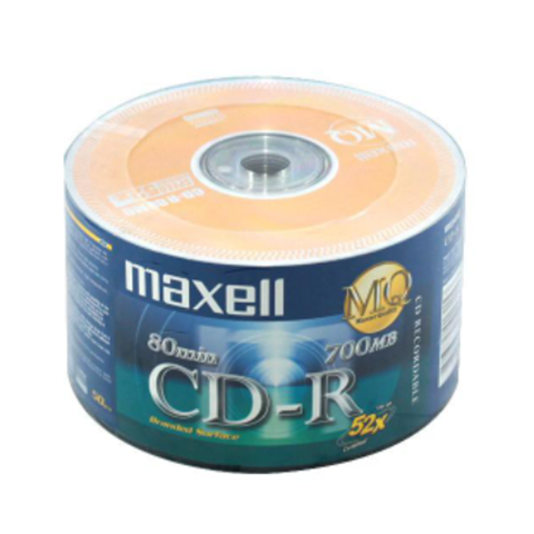 Đĩa CD Trắng hiệu Maxell dung lượng 700MB - 1 cái