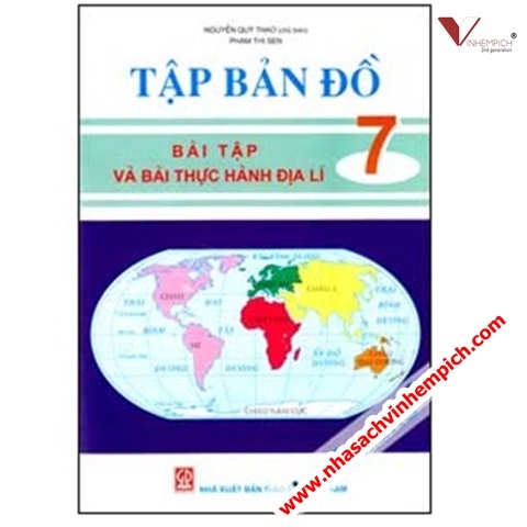 TẬP BẢN ĐỒ ĐỊA LÝ LỚP 7