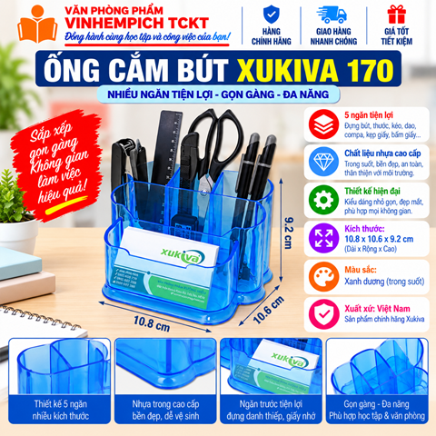 HỘP CẮM BÚT XUKIVA 170 (CỐ ĐỊNH)